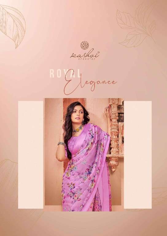 Kashvi Presents Amrapali Vol-2 Wholesale Chiffon Satin Patta Sarees Catalog Wholesaler And Exporter 