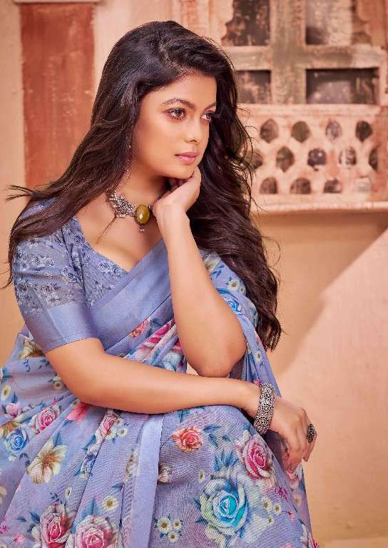 Kashvi Presents Amrapali Vol-2 Wholesale Chiffon Satin Patta Sarees Catalog Wholesaler And Exporter 