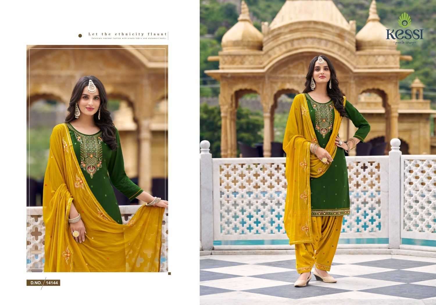 KESSI PRESENTS PATIALA HOUSE VOL-100 JAM SILK COTTON ATTRACTIVE LOOK PATIYALA UNSTITCH SALWAR SUITC CATALOG WHOLESALER AND EXPORTER IN SURAT