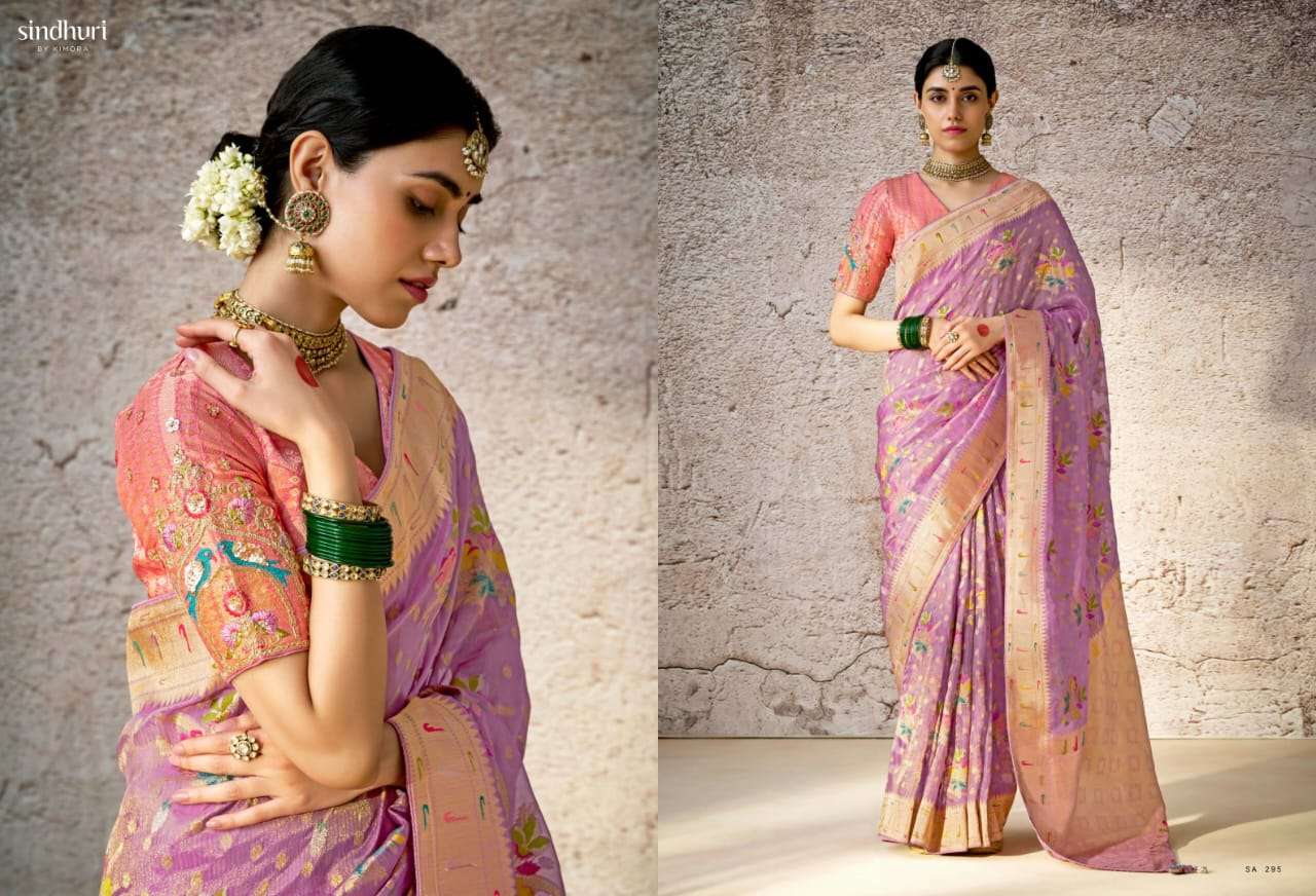 KIMORA PRESENTS KASHI FANCY PARTY WEAR SAREES CATALOG WHOLESALER AND EXPORTER IN SURAT