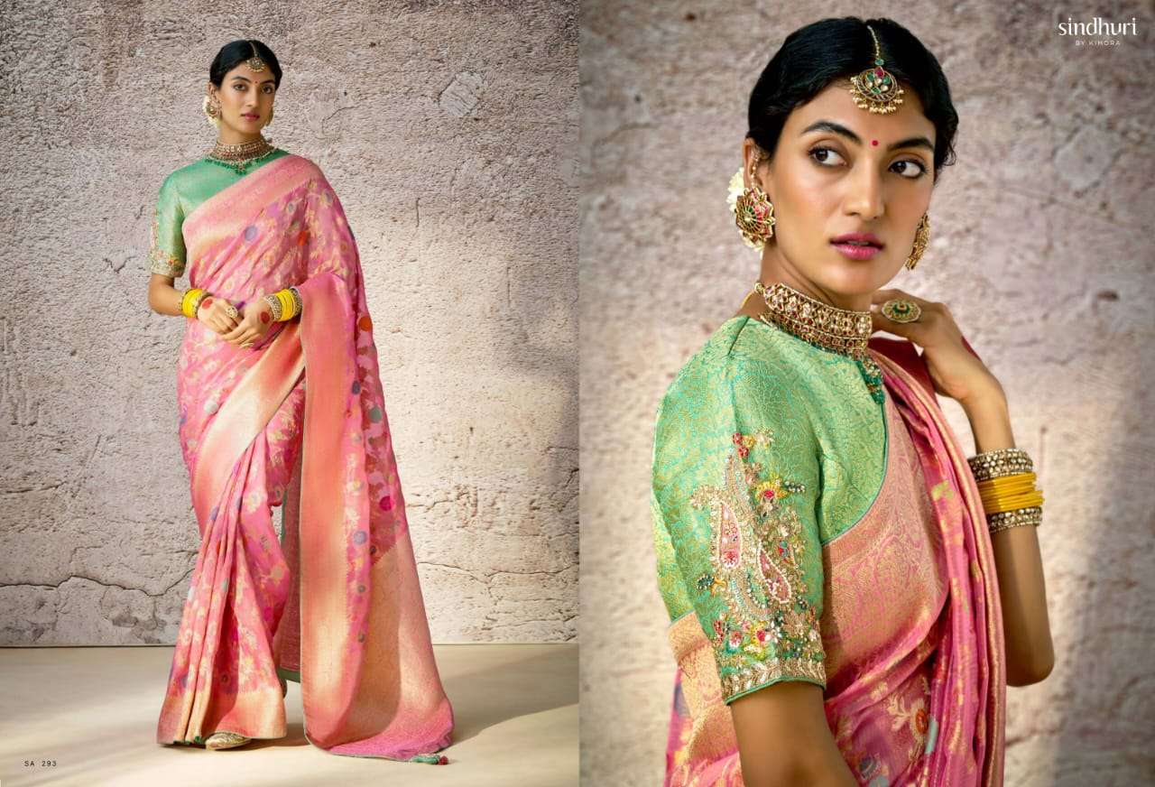 KIMORA PRESENTS KASHI FANCY PARTY WEAR SAREES CATALOG WHOLESALER AND EXPORTER IN SURAT