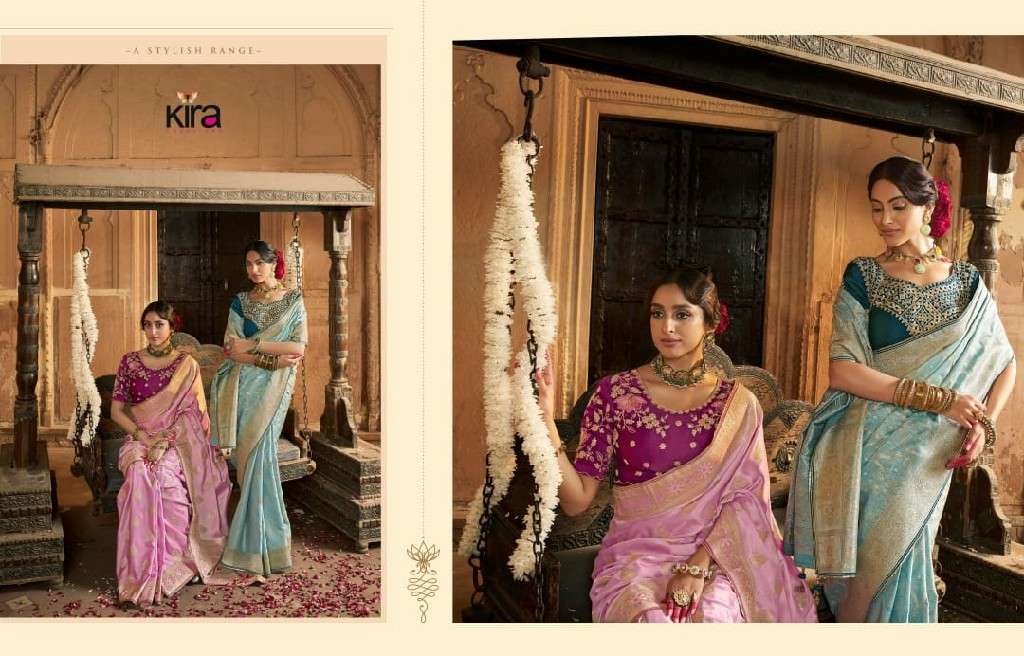 Kira Presents Kaya Wholesale Designer Indian Ethnic Sarees catalog Wholesaler And exporter 