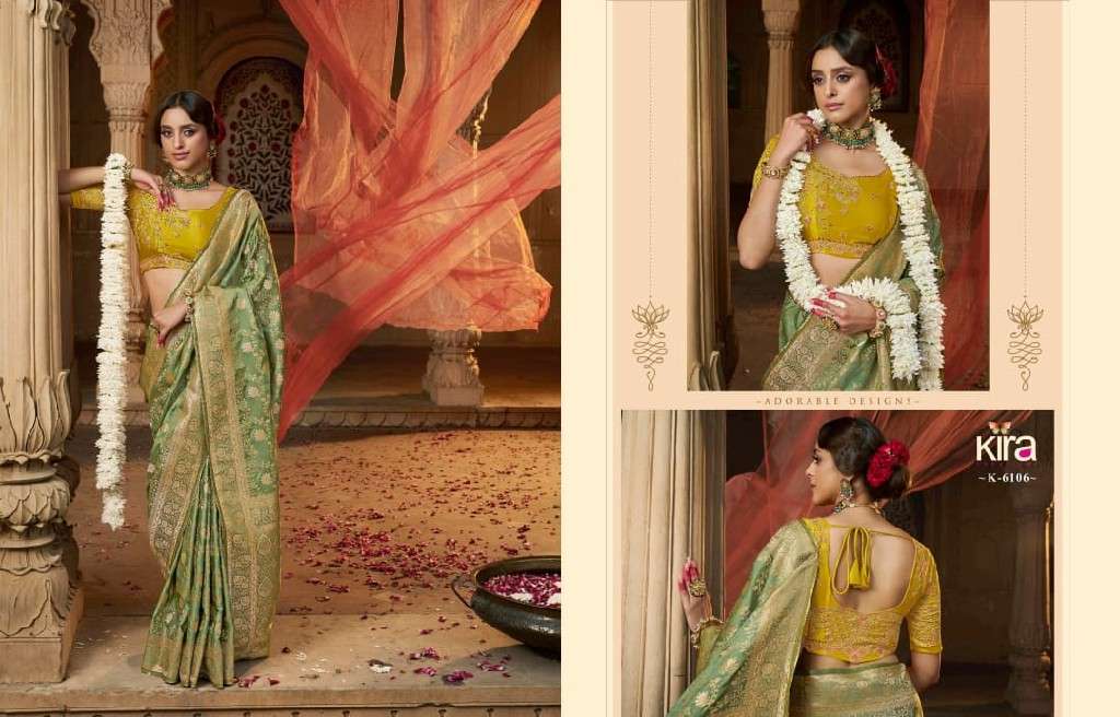Kira Presents Kaya Wholesale Designer Indian Ethnic Sarees catalog Wholesaler And exporter 