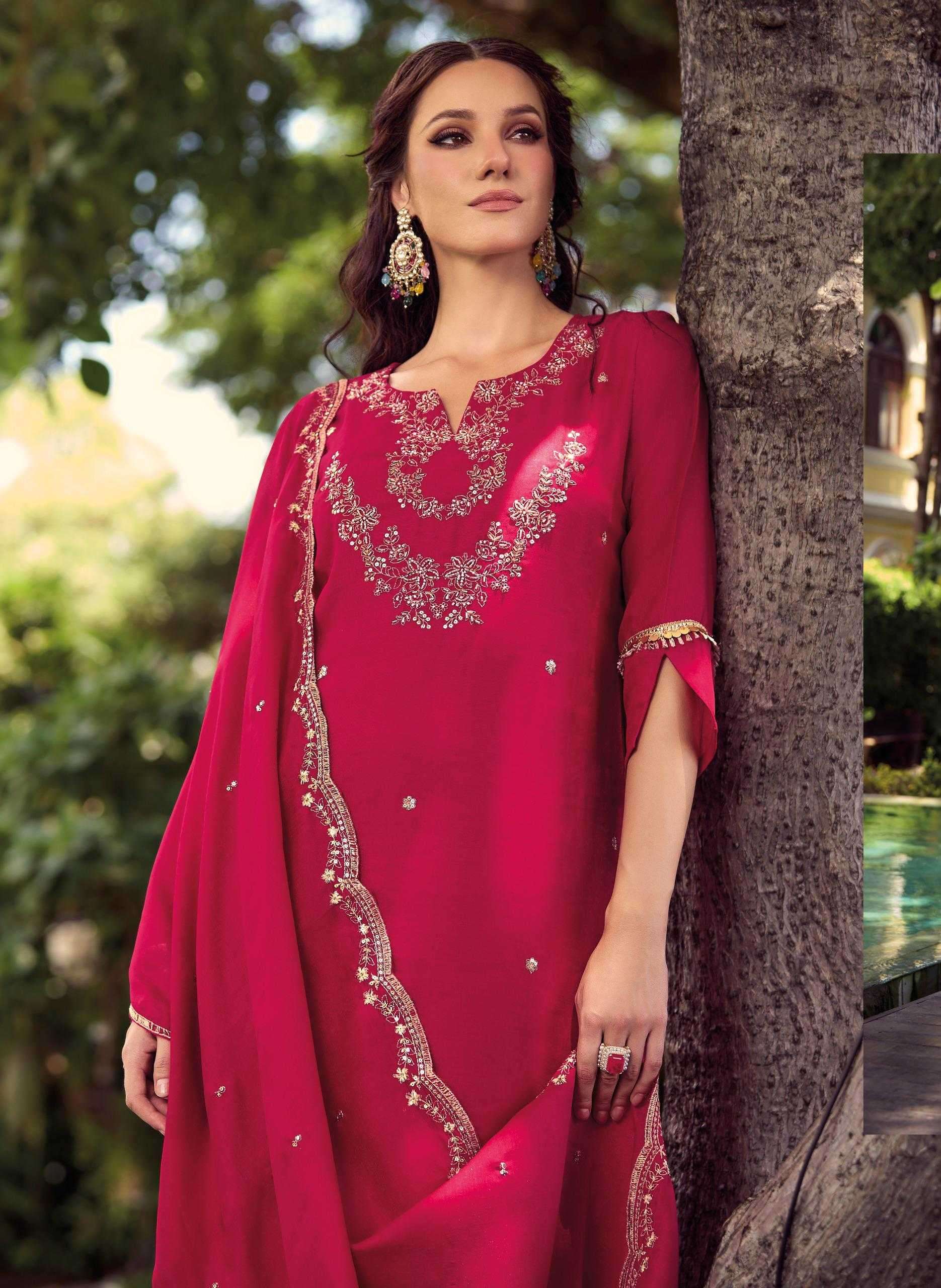 LADY LEELA PRESENTS NOOR VOL-2 VICHITRA READYMADE EXCLUSIVE HANDWORK 3PCS DRESS CATALOG WHOLESALER AND EXPORTER 