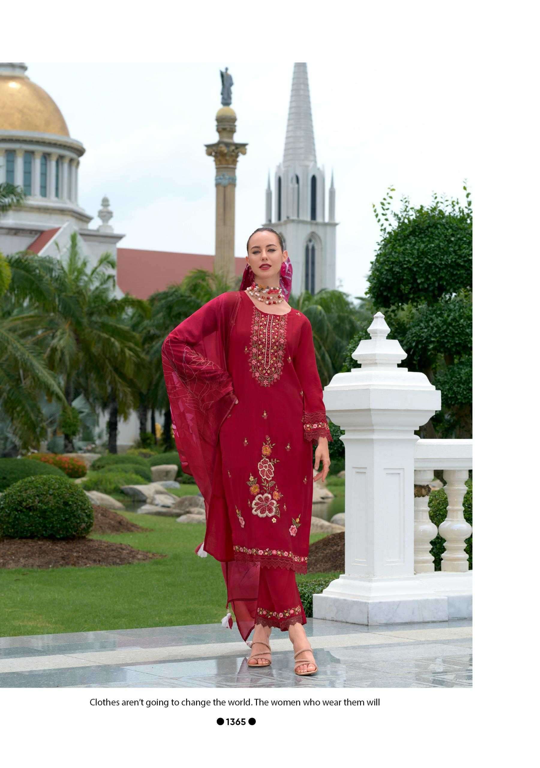LADY LEELA PRESENTS RIWAYAT VOL-2 VISCOSE SILK READYMADE TRENDY 3PCS SALWAR SUITS CATALOG WHOLESALER AND EXPORTER IN SURAT