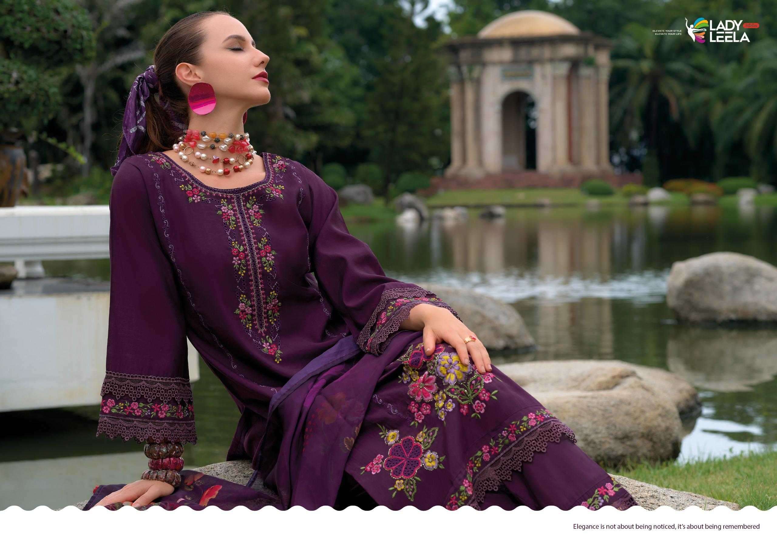 LADY LEELA PRESENTS RIWAYAT VOL-2 VISCOSE SILK READYMADE TRENDY 3PCS SALWAR SUITS CATALOG WHOLESALER AND EXPORTER IN SURAT