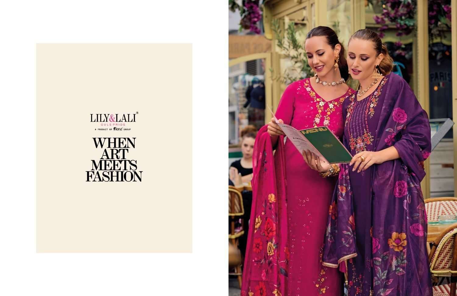 LILY & LALI PRESENTS RIWAAZ VOL-6 COTTON EXCLUSIVE READYMADE FESTIVE PLAZZO STYLE SALWAR SUITS CATALOG WHOLESALER AND EXPORTER IN SURAT