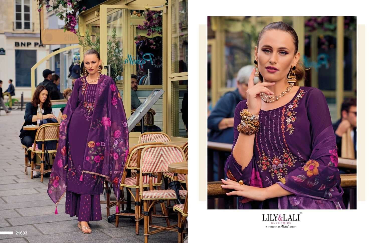 LILY & LALI PRESENTS RIWAAZ VOL-6 COTTON EXCLUSIVE READYMADE FESTIVE PLAZZO STYLE SALWAR SUITS CATALOG WHOLESALER AND EXPORTER IN SURAT