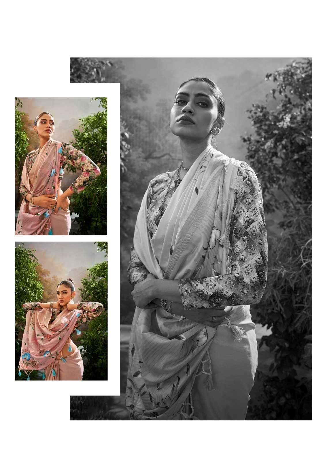 Rajpath presents kalindi silk designer sarees catalog wholesaler and exporters in surat 