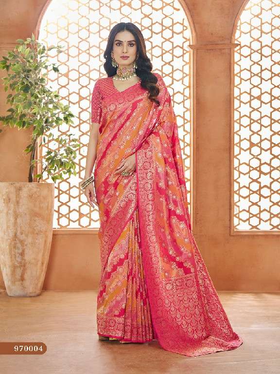 Rajpath Presents Savitri Vol-1 Wholesale Pure Soft Banarasi Silk Party Wear Sarees Catalog Wholesaler And Exporter 