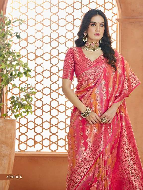 Rajpath Presents Savitri Vol-1 Wholesale Pure Soft Banarasi Silk Party Wear Sarees Catalog Wholesaler And Exporter 