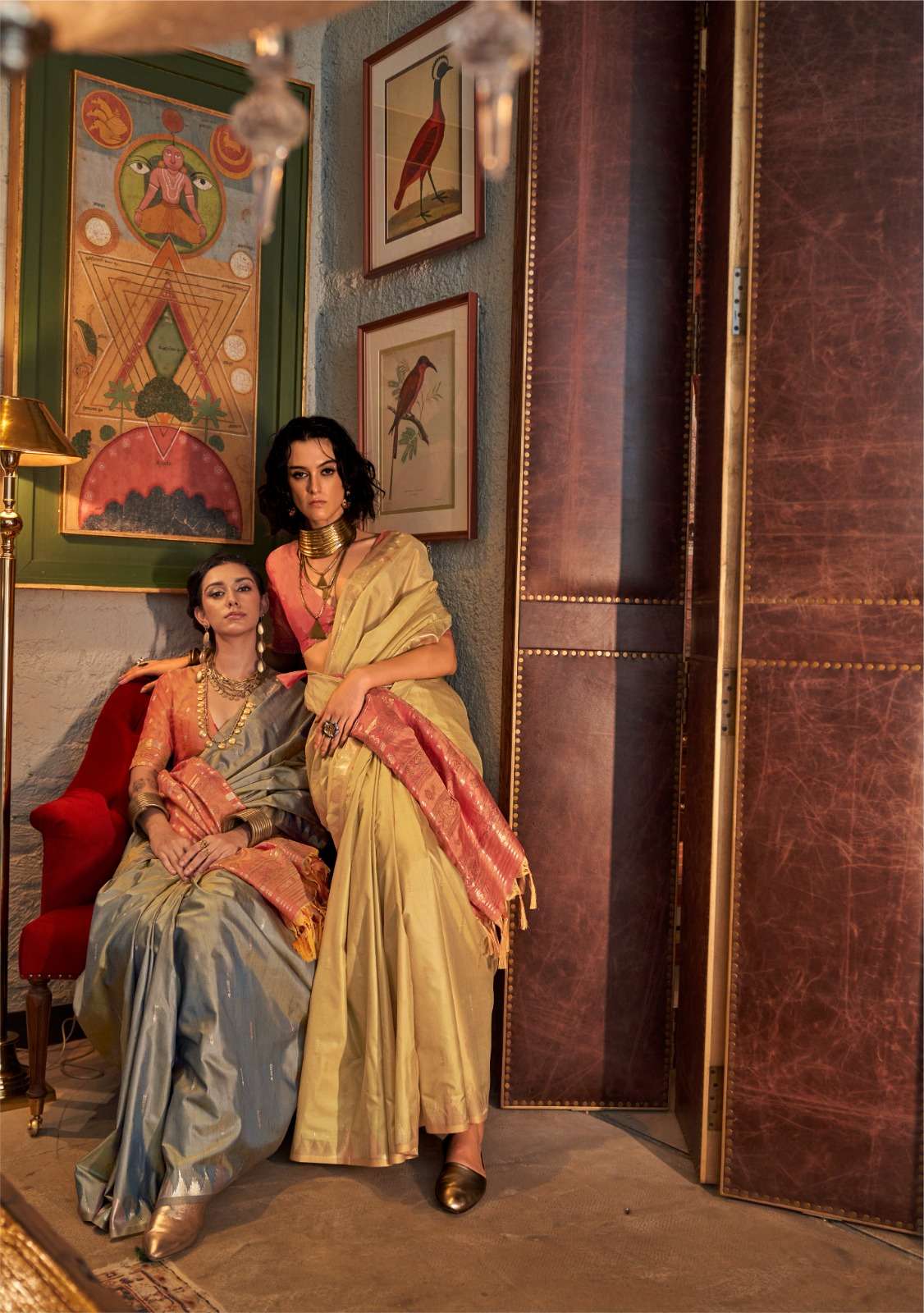 Rajtex Presents Kontessa silk Wholesale Tussar Silk Handloom Weaving Party Wear Sarees Catalog Wholesaler And Exporter 
