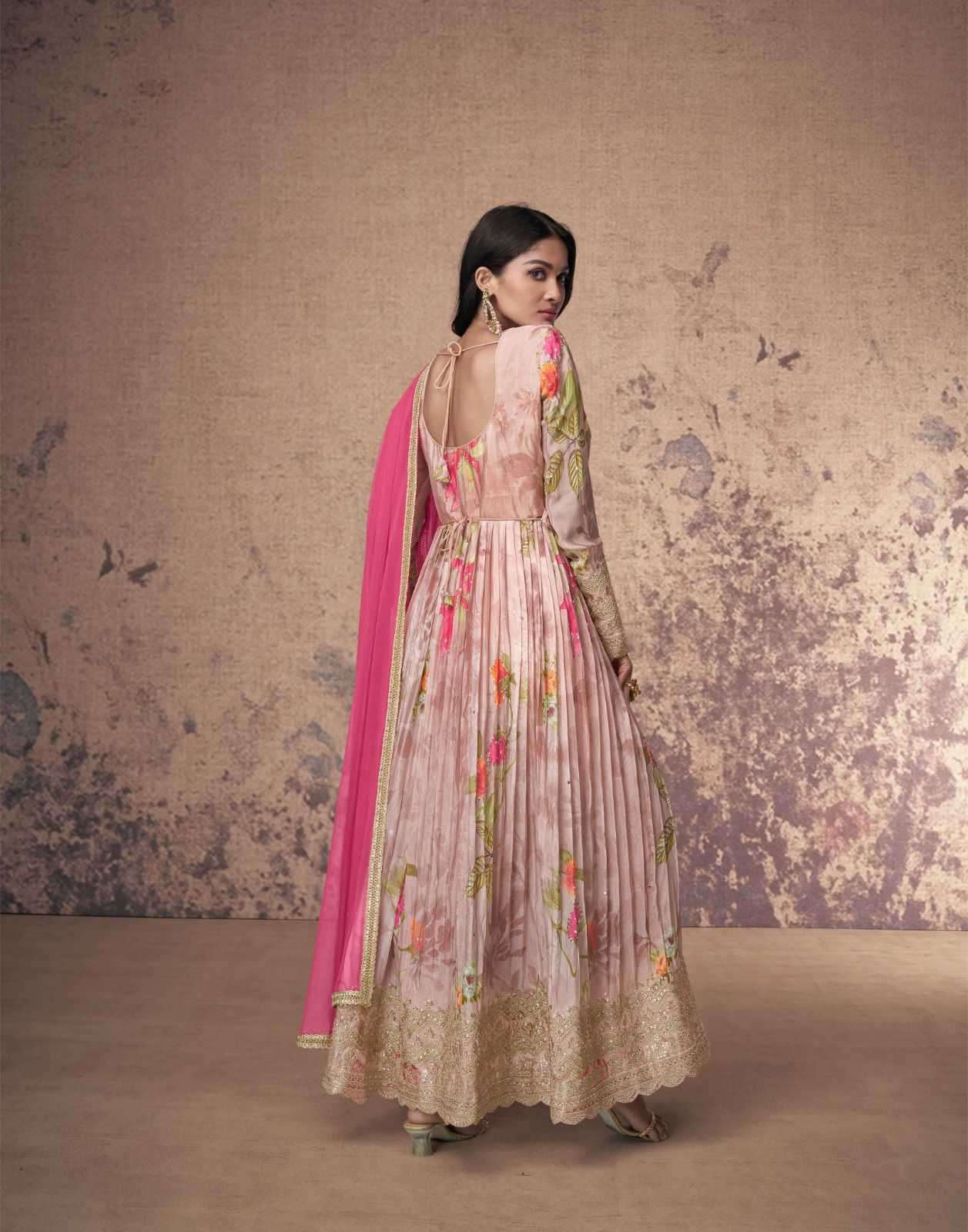 SAYURI DESIGNER PRESENTS ANAMIKA FANCY GEORGETTE SALWAR SUITS CATALOG WHOLESALER AND EXPORTER IN SURAT