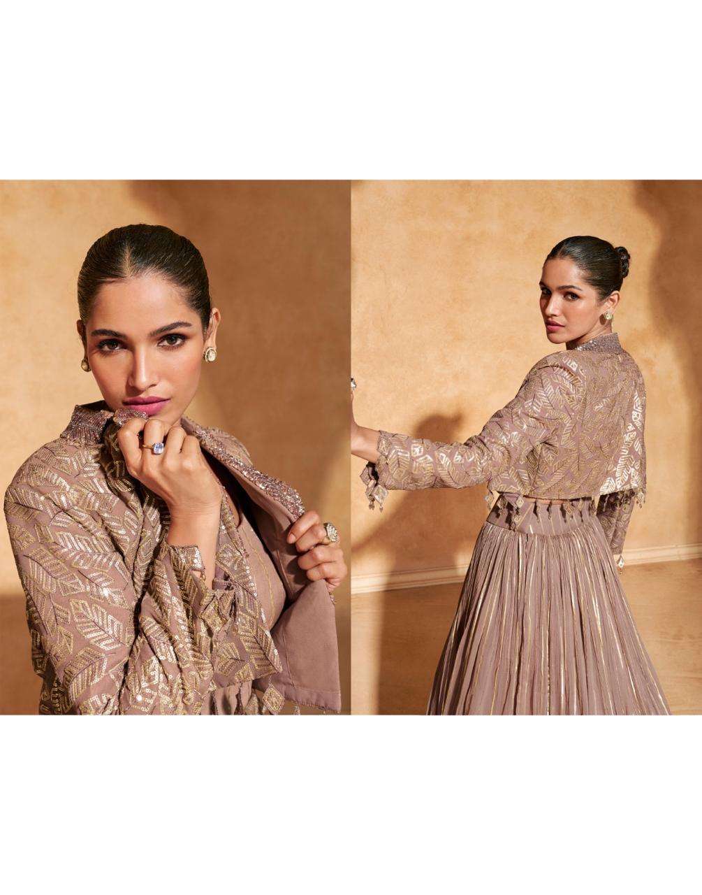 SAYURI DESIGNER PRESENTS RAAS READYMADE DESIGNER FESTIVE WEAR ELEGANT LONG GOWN PANT DUPATTA CATALOG WHOLESALER AND EXPORTER IN SURAT