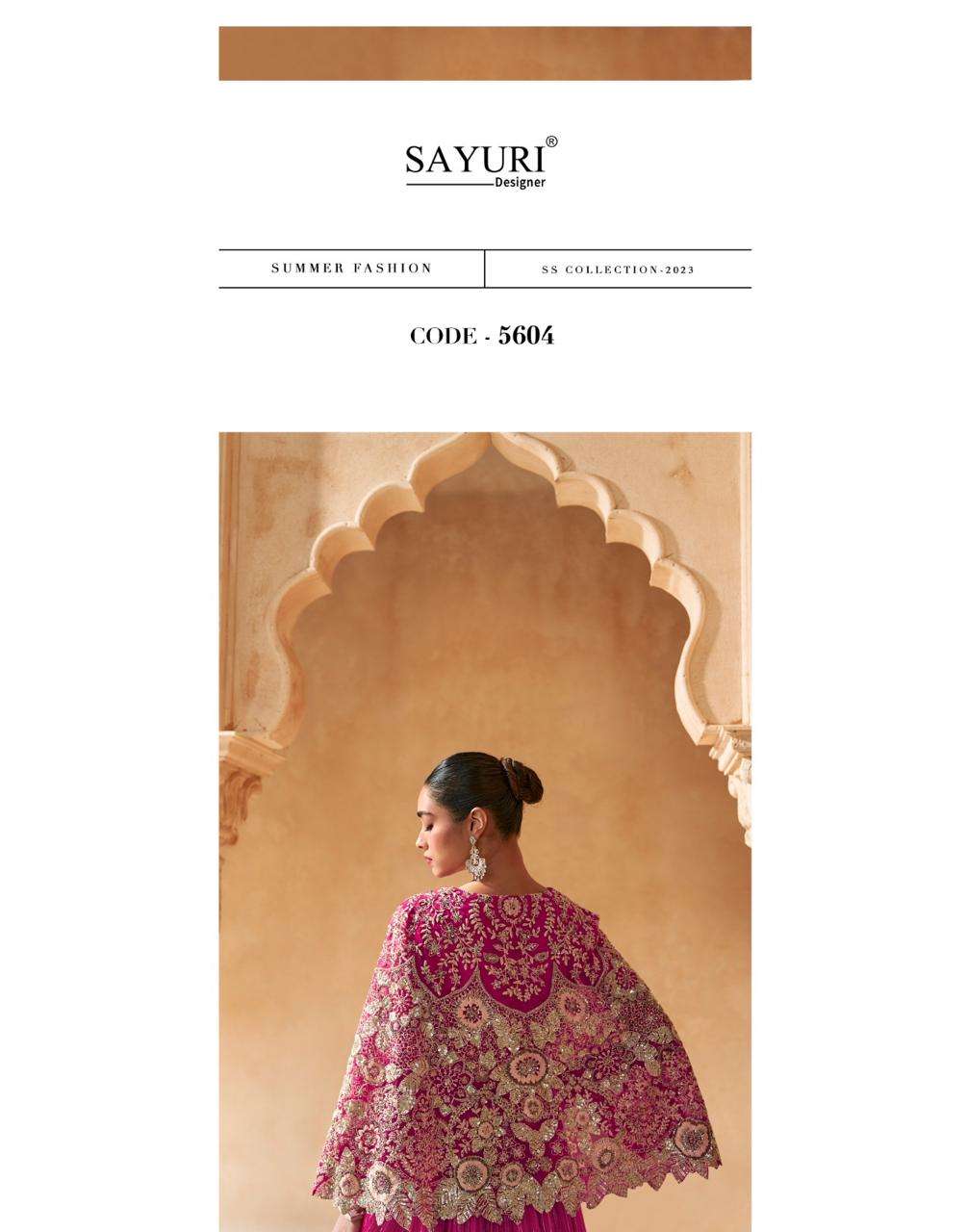 SAYURI DESIGNER PRESENTS RAAS READYMADE DESIGNER FESTIVE WEAR ELEGANT LONG GOWN PANT DUPATTA CATALOG WHOLESALER AND EXPORTER IN SURAT