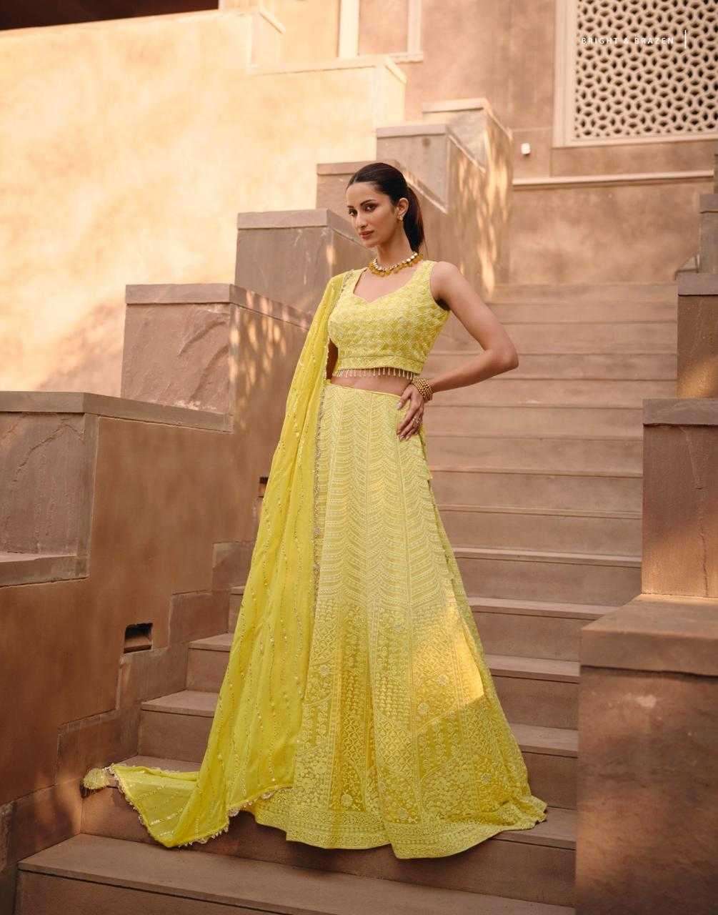  SAYURI DESIGNER PRESENTS SANIYA GEORGETTE FULL STITCH PARTY WEAR INDO WESTERN DRESS CATALOG WHOLESALER 