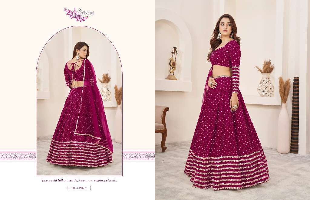 Zeel Clothing Presents Anchal Vol-3 Wholesale Designer Lehengas Choli Catalog Wholesaler And Exporter In Surat