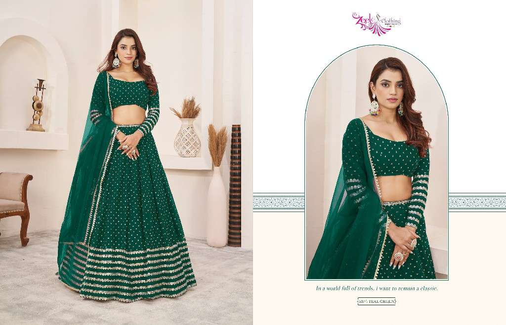 Zeel Clothing Presents Anchal Vol-3 Wholesale Designer Lehengas Choli Catalog Wholesaler And Exporter In Surat