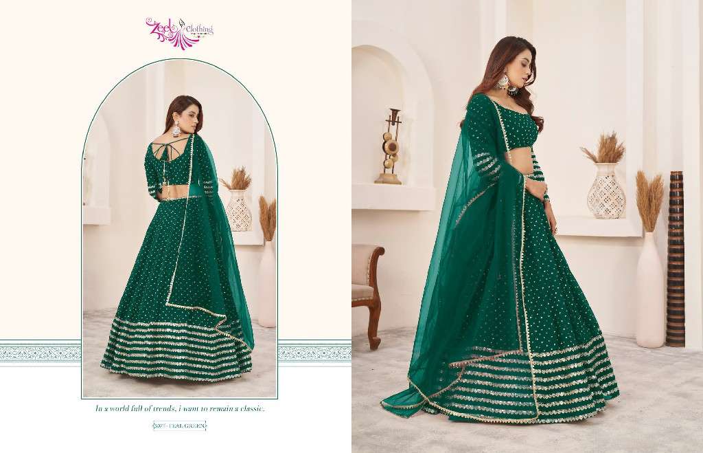 Zeel Clothing Presents Anchal Vol-3 Wholesale Designer Lehengas Choli Catalog Wholesaler And Exporter In Surat