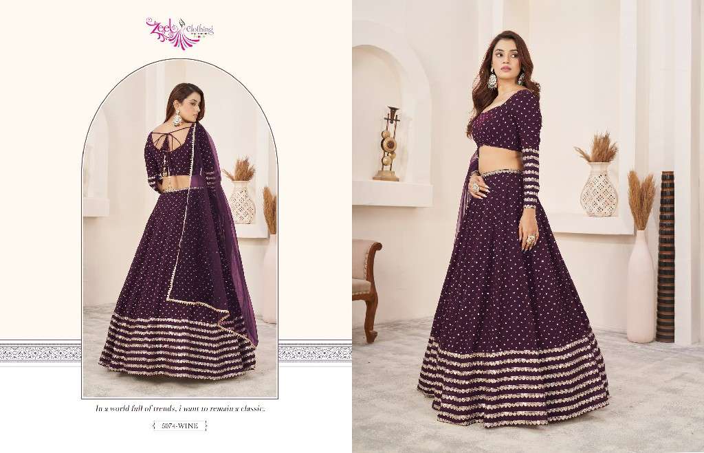 Zeel Clothing Presents Anchal Vol-3 Wholesale Designer Lehengas Choli Catalog Wholesaler And Exporter In Surat