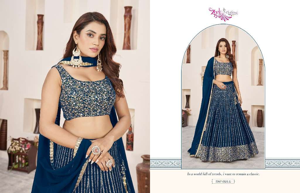 Zeel Clothing Presents Anchal Vol-3 Wholesale Designer Lehengas Choli Catalog Wholesaler And Exporter In Surat