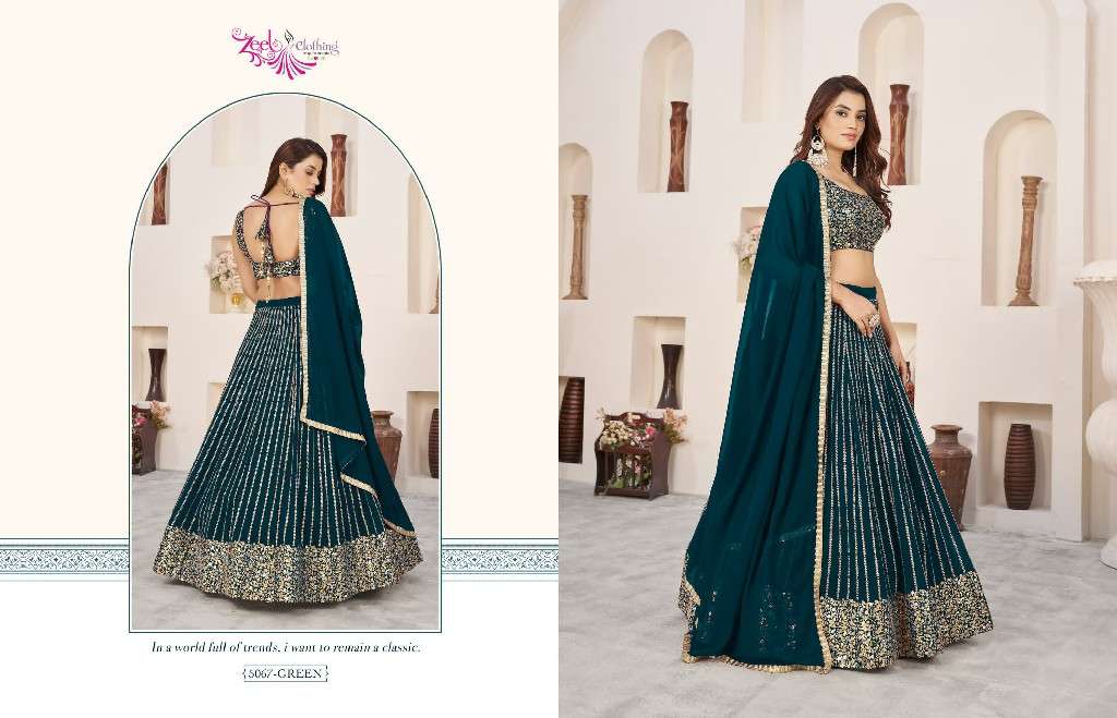 Zeel Clothing Presents Anchal Vol-3 Wholesale Designer Lehengas Choli Catalog Wholesaler And Exporter In Surat
