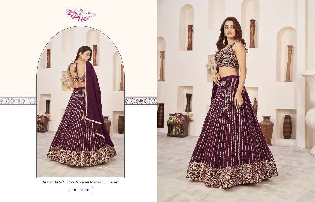 Zeel Clothing Presents Anchal Vol-3 Wholesale Designer Lehengas Choli Catalog Wholesaler And Exporter In Surat