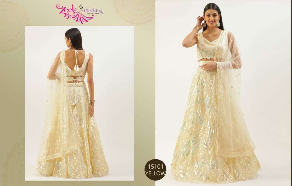 Zeel Clothing Vol-24 Wholesale Soft Net Designer Lehengas Choli Catalog Wholesaler And Exporter 