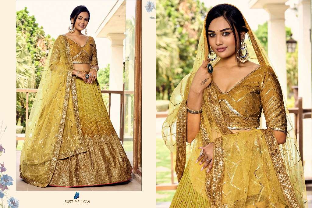 Zeel Presents Kimaya Wholesale Chinon Fabric Designer Lehenga Choli Catalog Wholesaler And Exporter 