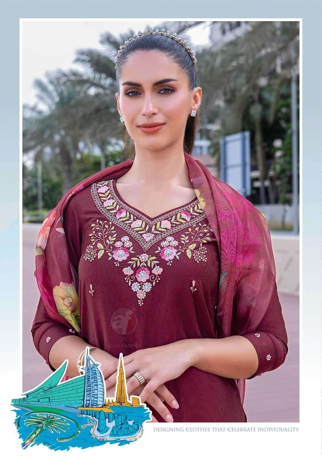 ANJU FAB PRESENTS GAZAL VOL-5 VISCOSE NYLON READYMADE PLUS SIZE KURTIS CATALOG WHOLESALER AND EXPORTER 