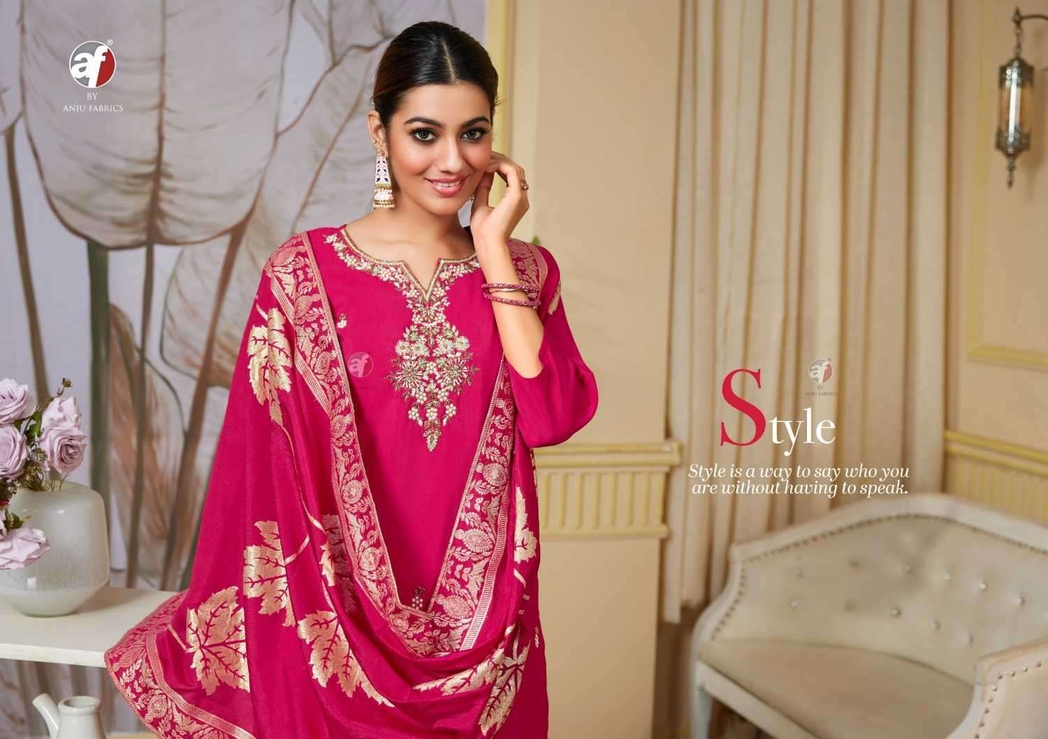 ANJU FAB PRESENTS VASTRA VOL-4 ROMAN SILK READYMADE COLLECTION LADIES KURTIS CATALOG WHOLESALER AND EXPORTER 