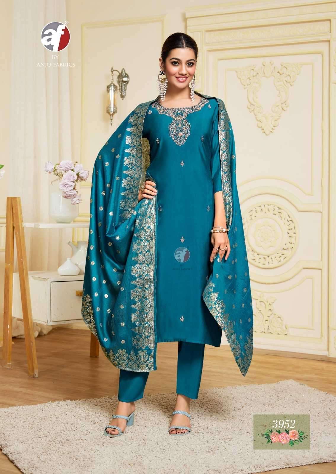 ANJU FAB PRESENTS VASTRA VOL-4 ROMAN SILK READYMADE COLLECTION LADIES KURTIS CATALOG WHOLESALER AND EXPORTER 