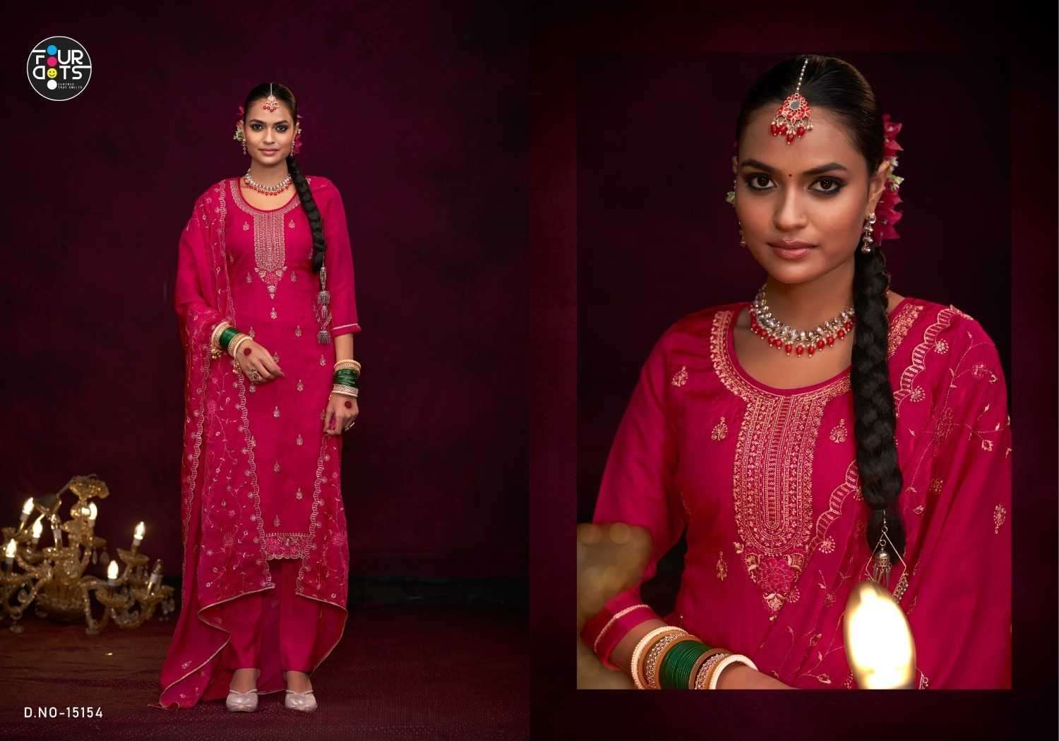 FOURDOTS PRESENTS TYOHAR VISCOSE FANCY SILK WORK LADIES SUITS CATALOG WHOLESALER AND EXPORTER 