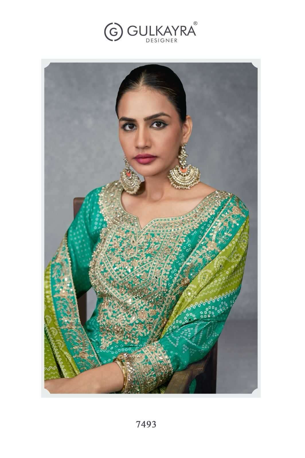 GULKAYRA DESIGNER PRESENTS TAKSHVI COLOUR EDITION READYMADE EXCLUSIVE 3PCS DRESS CATALOG WHOLESALER AND EXPORTER 