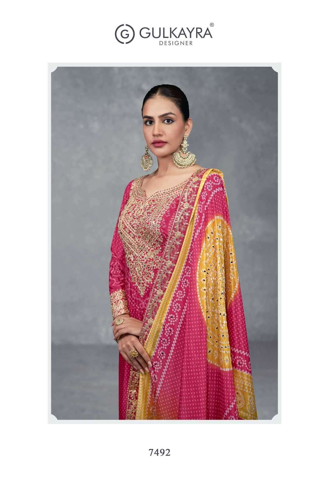 GULKAYRA DESIGNER PRESENTS TAKSHVI COLOUR EDITION READYMADE EXCLUSIVE 3PCS DRESS CATALOG WHOLESALER AND EXPORTER 