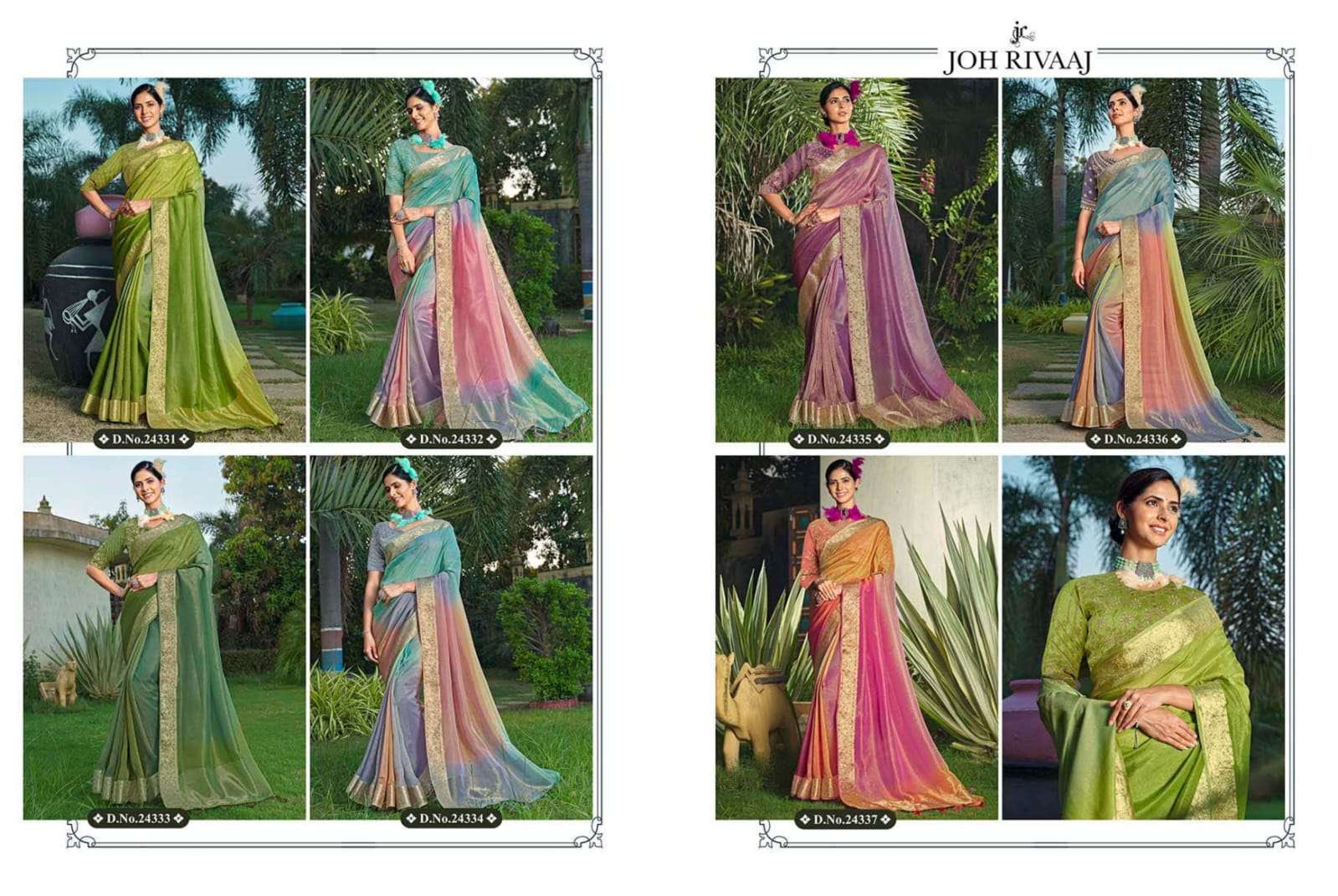 JOH RIVAAJ PRESENTS JAMUNA EXCLUSIVE FANCY SAREE CATALOG WHOLESALER AND EXPORTER 
