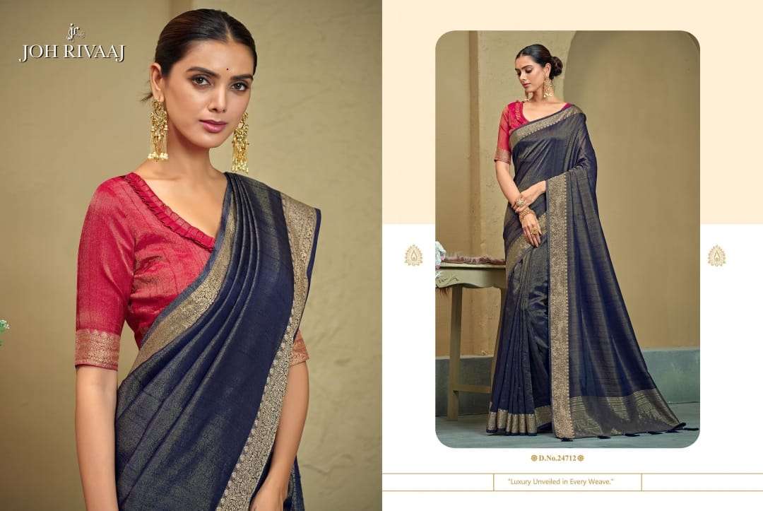 JOH RIVAAJ PRESENTS JARINA EXCLUSIVE DOLA SILK SAREE CATALOG WHOLESALER AND EXPORTER 