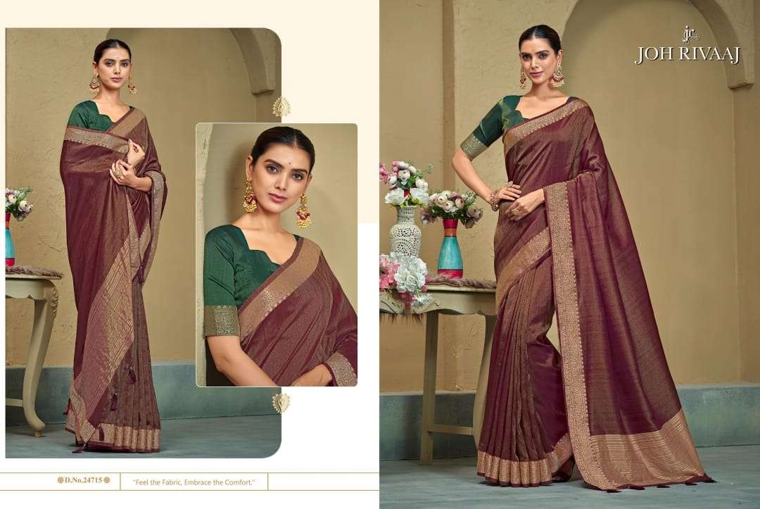 JOH RIVAAJ PRESENTS JARINA EXCLUSIVE DOLA SILK SAREE CATALOG WHOLESALER AND EXPORTER 