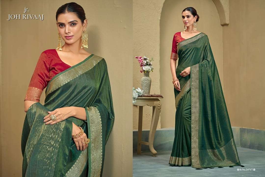 JOH RIVAAJ PRESENTS JARINA EXCLUSIVE DOLA SILK SAREE CATALOG WHOLESALER AND EXPORTER 