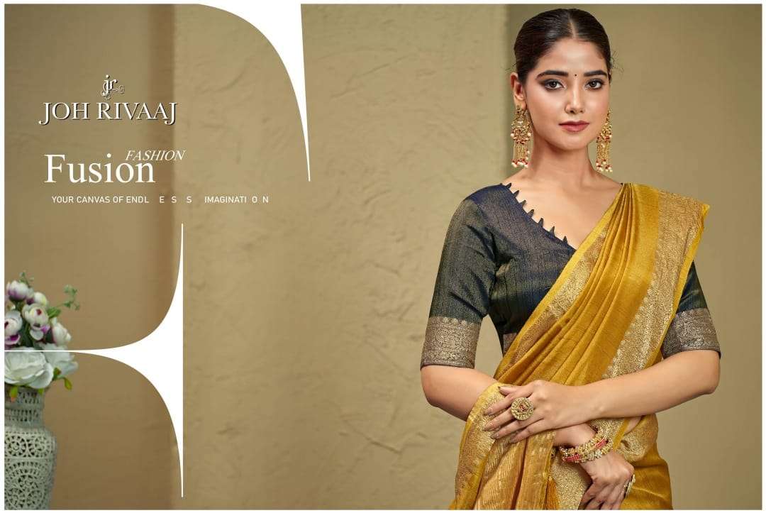 JOH RIVAAJ PRESENTS JARINA EXCLUSIVE DOLA SILK SAREE CATALOG WHOLESALER AND EXPORTER 