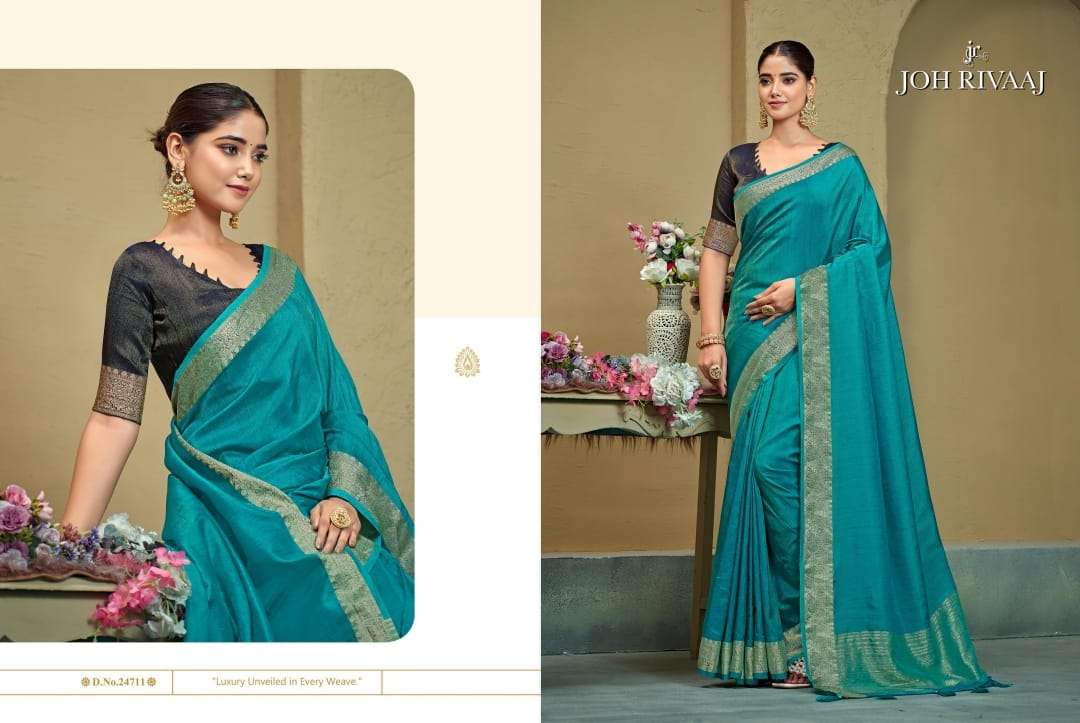 JOH RIVAAJ PRESENTS JARINA EXCLUSIVE DOLA SILK SAREE CATALOG WHOLESALER AND EXPORTER 