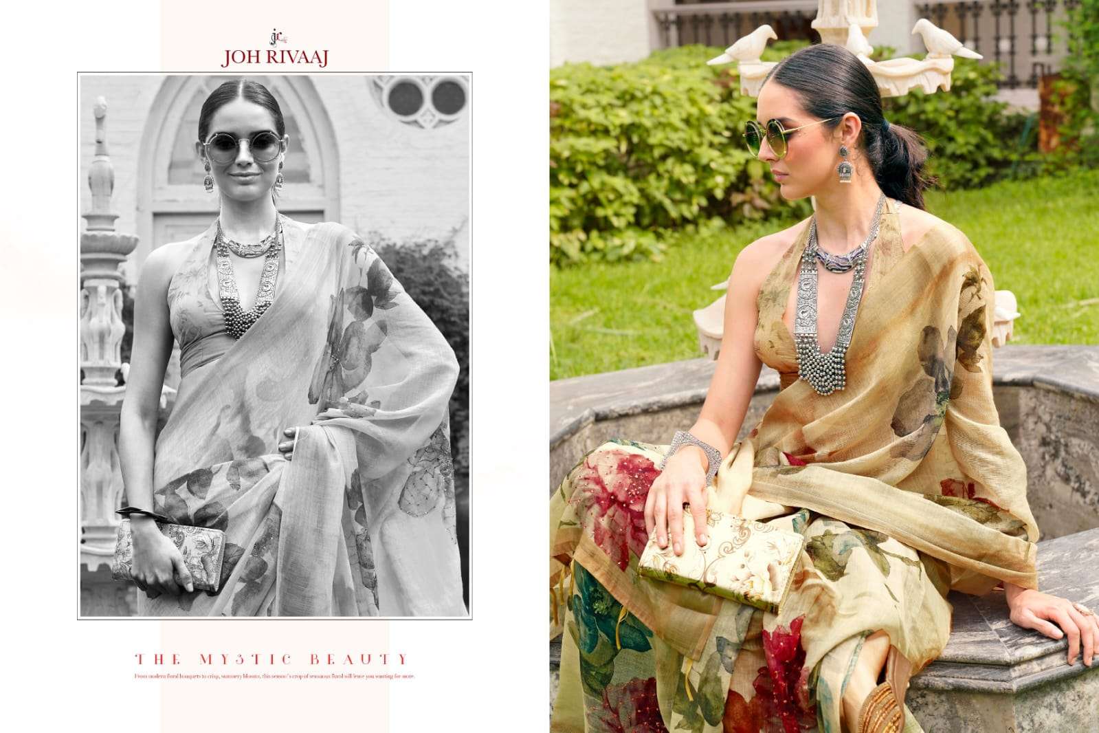 JOH RIVAAJ PRESENTS JAYMEE EXCLUSIVE FANCY SAREE CATALOG WHOLESALER AND EXPORTER 