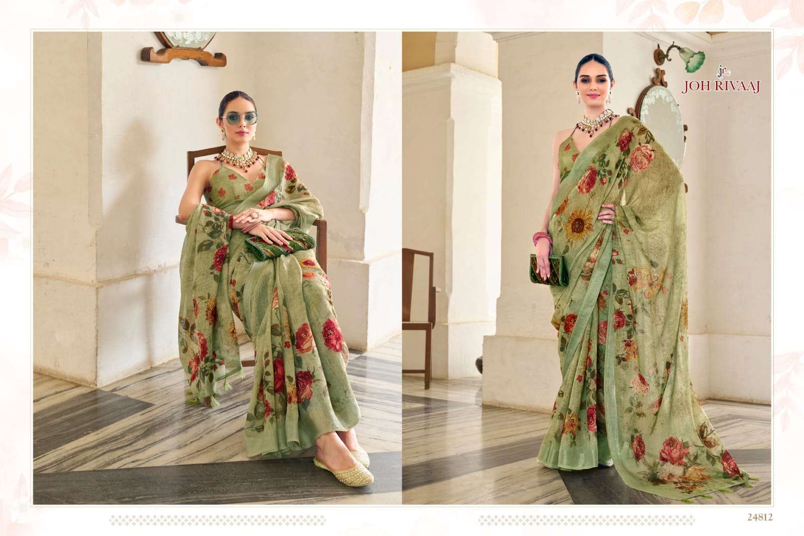 JOH RIVAAJ PRESENTS JAYMEE EXCLUSIVE FANCY SAREE CATALOG WHOLESALER AND EXPORTER 