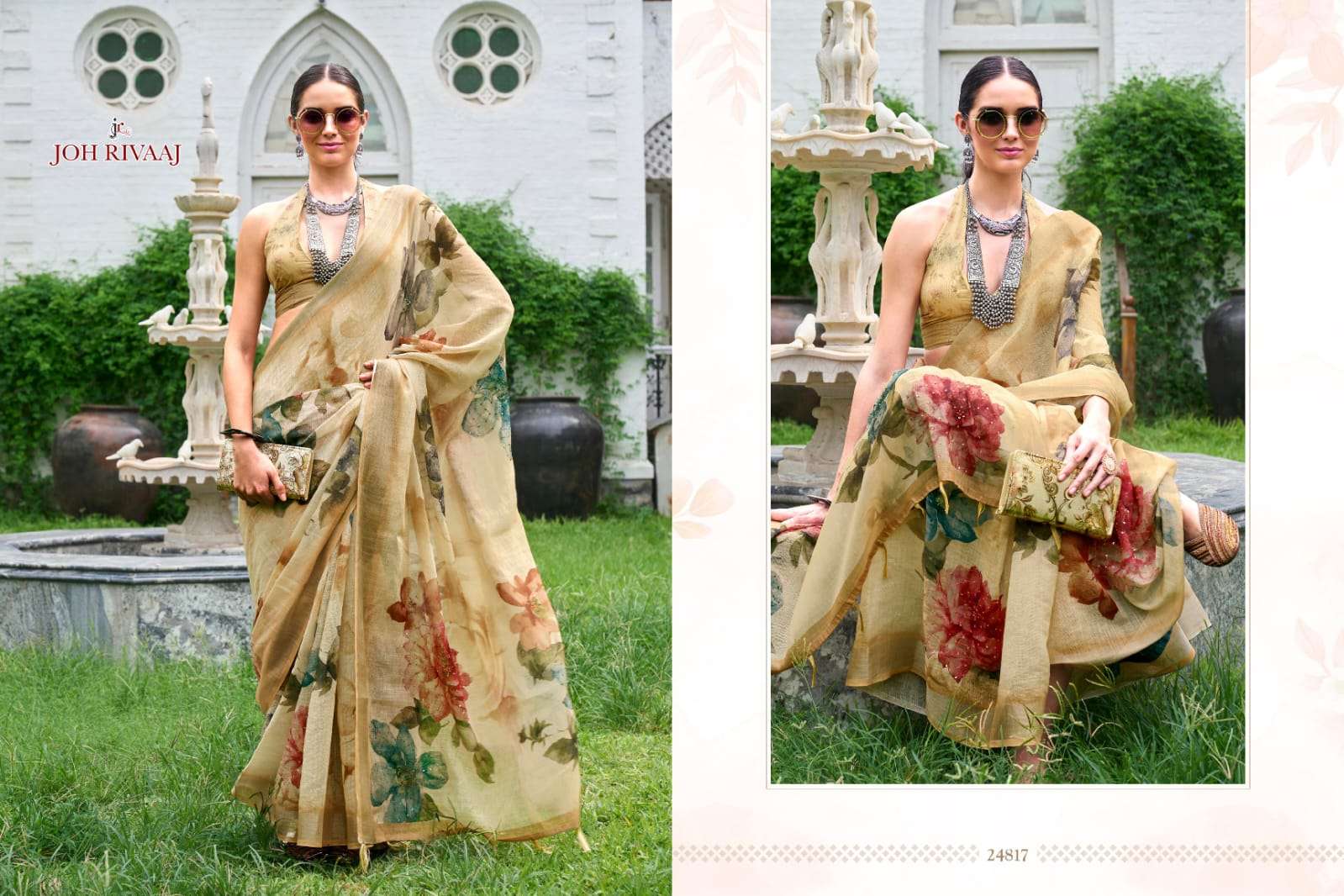 JOH RIVAAJ PRESENTS JAYMEE EXCLUSIVE FANCY SAREE CATALOG WHOLESALER AND EXPORTER 