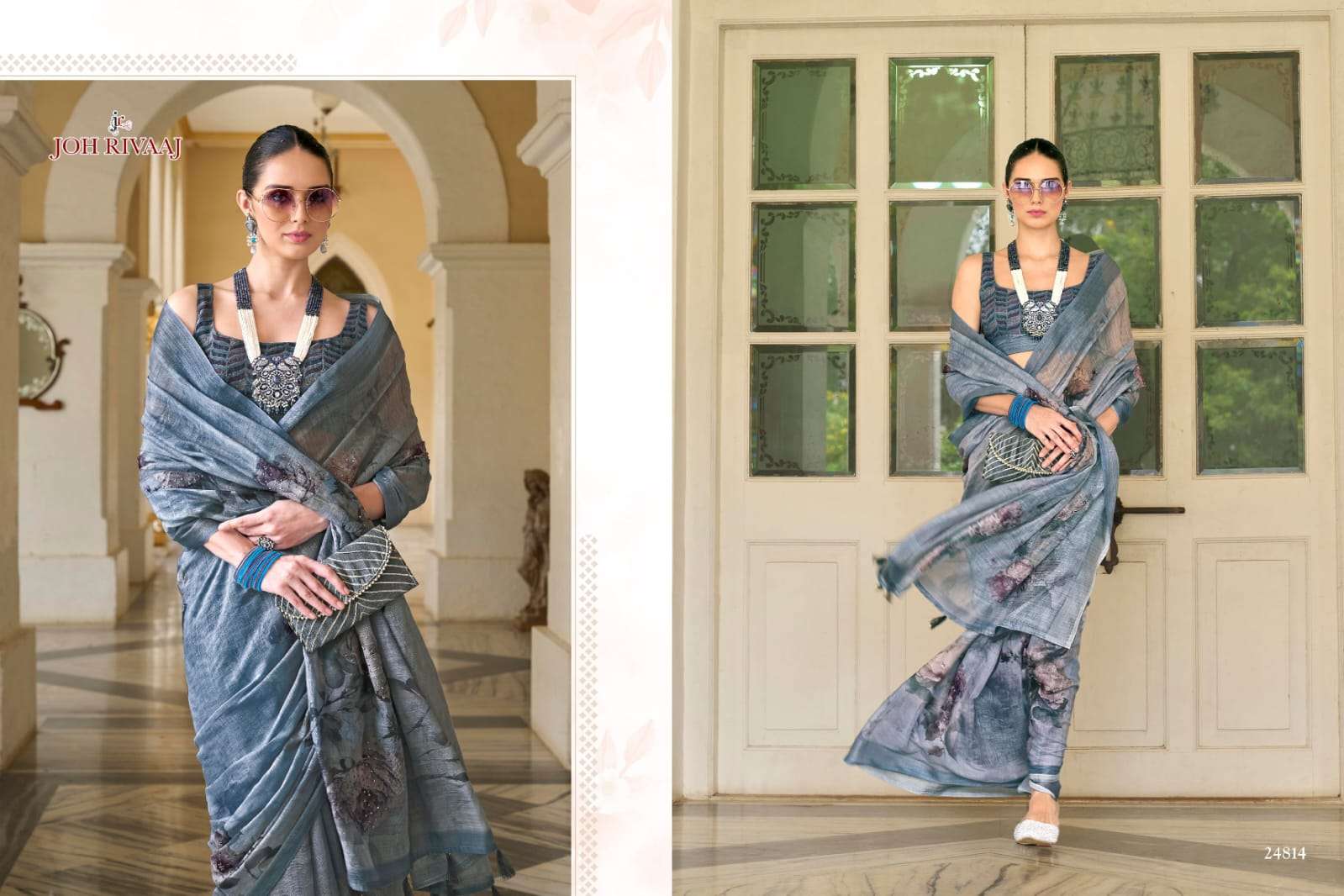 JOH RIVAAJ PRESENTS JAYMEE EXCLUSIVE FANCY SAREE CATALOG WHOLESALER AND EXPORTER 