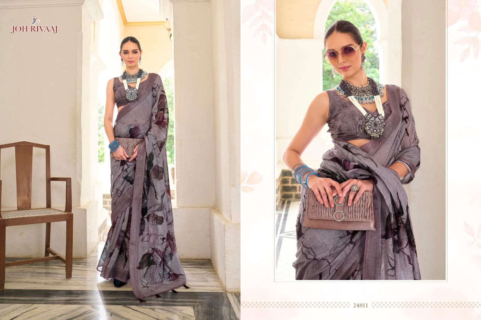 JOH RIVAAJ PRESENTS JAYMEE EXCLUSIVE FANCY SAREE CATALOG WHOLESALER AND EXPORTER 