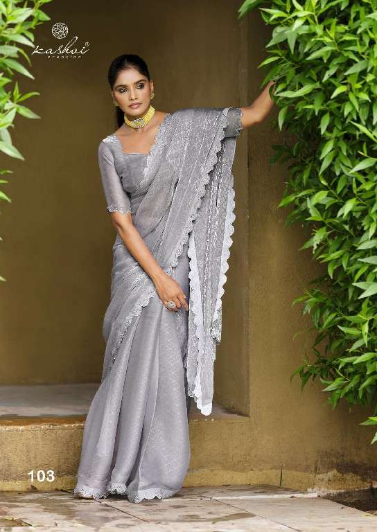 KASHVI CREATION PRESENTS EMERALD VOL-1 FANCY TRADITIONAL SAREE WITH BLOUSE CATALOG WHOLESALER AND EXPORTER 