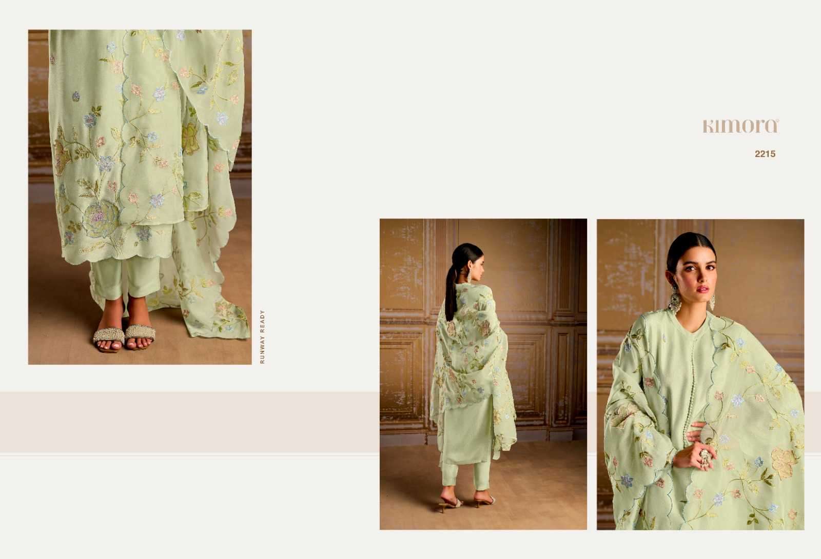 KIMORA PRESENTS QURBAT VOL-51 STYLISH SILK LADIES 3PCS SUITS CATALOG WHOLESALER AND EXPORTER 