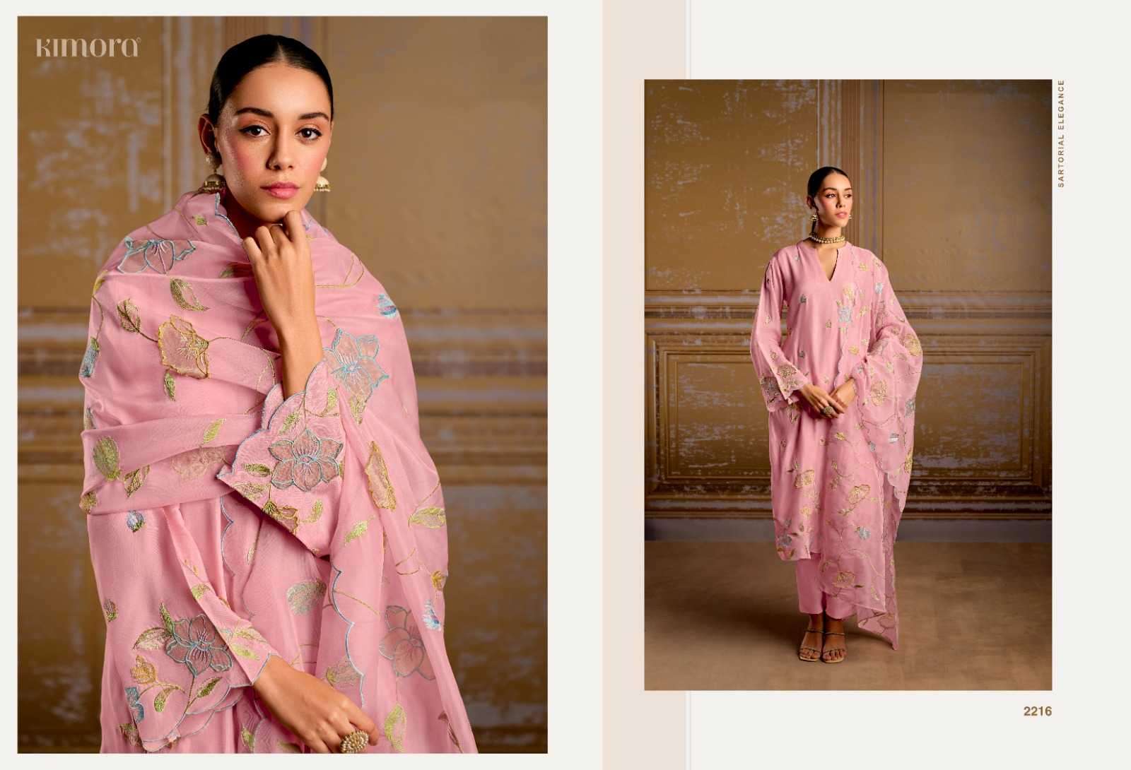 KIMORA PRESENTS QURBAT VOL-51 STYLISH SILK LADIES 3PCS SUITS CATALOG WHOLESALER AND EXPORTER 