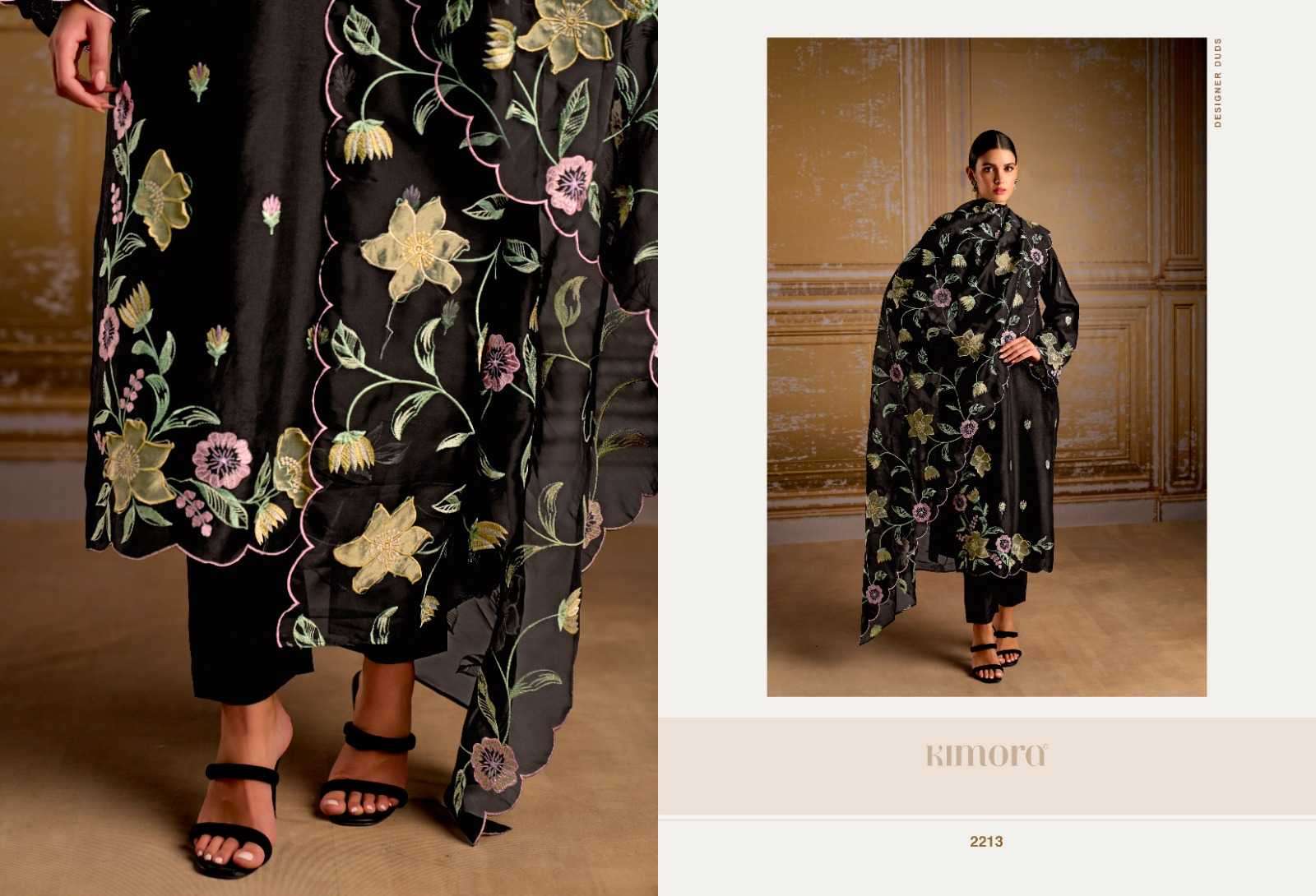 KIMORA PRESENTS QURBAT VOL-51 STYLISH SILK LADIES 3PCS SUITS CATALOG WHOLESALER AND EXPORTER 